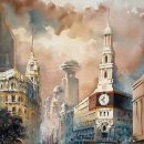 수채화 고급 이미지