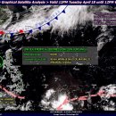 [보라카이환율/드보라] 4월 19일 보라카이 환율과 위성사진 및 바람 이미지