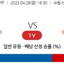 4월28일 국내야구 자료정보 이미지