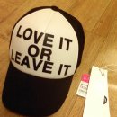 엘록//신상 모자(love it or leave it)//프리사이즈 이미지