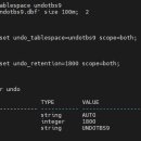 Re: 오늘의 마지막 문제: 사이즈 100m 로 undo tablespace 를 생성하고 ... 이미지