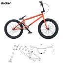 [판매완료]2013 FLY ELECTRON 20.2TT BMX -GLOSS BLOOD ORANGE- 좌구동=69만원 이미지