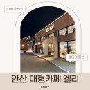 엘리 | 안산 엘리카페 후기 밤에 가기 좋은 대형 카페 아이 동반 가능