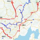 산은 분산(分散)전개(展開)하고 물은 통합(統合)합류(合流)하는 질서가 있다. 이미지