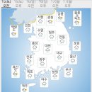 5월15일(토) 백령도,연평도,강화도(+전국)날씨정보 이미지