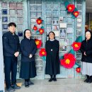 하트로 수녀님께 [화답]하신 김기량성당 교우님들... 이미지