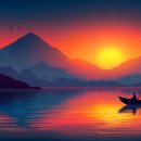 호수풍경속으로 이미지