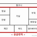 아파트 전용면적 공급면적 서비스면적 공용면적 이미지