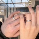 한살림서울소비자생활협동조합 호평매장 | 누니주얼리 반지 커플 웨딩밴드 착샷 | 아스테리즘, 윤슬, 라이크어트리, 프랙탈