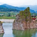 도담삼봉 이미지