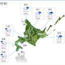 홋카이도,삿포로,오타루,후라노 비에이,샤코탄,하코다테,북해도 날씨 7월13일~7월16일 일기예보 입니다. 이미지