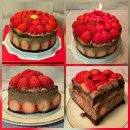 인지초교 | 초코딸기케이크 맛집 택배 배달 다베리 딸기케이크 솔직후기