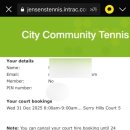 새아침공원(테니스장 옆) | City Communitiy Tennies Surry Hills 테니스 코트 예약방법 및 방문후기 + Prince Alfred Park Pool 정보