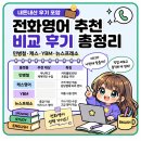 전화영어 추천 비교 (민병철 캐스 YBM 뉴스프레소 후기, 내돈내산 포함)