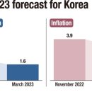 OECD lowers 2023 growth outlook for Korea to 1.6% OECD, 2023 한국 성장전망 1.6% 이미지