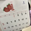2025달력 아이방달력 귀여움과 실용성을 한 번에! 리소그리다 과일 벽걸이 달력 후기