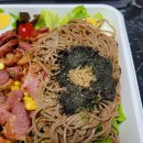 씨유구미비산대로점 | 구미 인동 진평동 샐러드 맛집 오늘도, 샐러드 들기름메밀면에 오리훈제 추가해서 먹은 후기