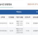 2023년 1월 27일(금) 백령,연평항로 운항통제 이미지