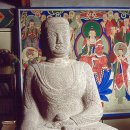 상주 증촌리 석조여래좌상 이미지