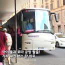 행복초등학교 버스승강장 옆 | [2026 로마 올림픽] 아이와 공항에서 시내 이동, 기차 대신 7유로 테라비전 버스 선택한 이유