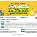 ｢제4기 전라남도 해외유학생｣ 선발 이미지