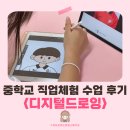 그림책 작가가 알려주는 드로잉의 기초 | 중학교진로체험 추천 | 경남 고성여중에서 함께한 디지털드로잉 아바타 그리기 수업