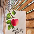 마음 품은 캘리그라피 이미지