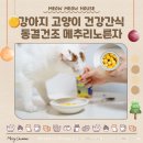 (주)엠알에스인터내셔널 | 강아지 고양이 간식 추천 동결건조 메추리 노른자 고로고로 동결건조 미니트릿