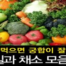 [건강정보 음식]함께 먹으면 궁합(宮合)이 잘 맞는 과일과 채소(菜蔬) 이미지