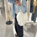 스피드프린팅 | 로우클래식 화이트 코튼 에코백 초스피드 후기 (Lc LOGO COTTON BAG)