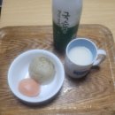 막걸리에 찐빵. 이미지