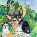 색연필 그림 이미지