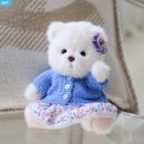 물망초 | 테디테일즈 레나베어 물망초 S 애착인형 후기 (가격 고민하다가… 결국 “입양”한 이유)