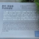 가톨릭 성지순례 춘천교구 곰실공소, 죽림동 주교좌성당,양양성당,금광리 공소, 강릉부 관아, 성지아닌 이문근신부님의 임당동성당,초당성당 이미지