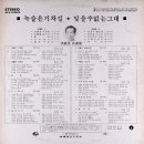 나훈아 [녹슬은 기차길／잊을 수 없는 그대] (1972) 이미지