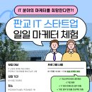 [코드씨] 판교 IT 스타트업에서 일일 마케터 체험 참여자 모집 이미지