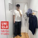 컬러별 | 유니클로 여름 데일리 V넥 반팔 티셔츠 컬러별 피팅 후기