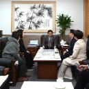 군위군수 &amp; 군위군 의회의장실 방문 이미지