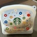 거꾸로푸드 | 스타벅스 실리콘 푸드백 파우치 내돈내산 후기 스벅 굿즈 추천