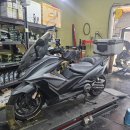 550 | 킴코 AK550 앞쇼바 오버홀 작업 후기 오토바이 정비 부품