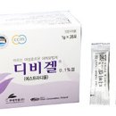 피부 통해 흡수되는 에스트라디올 디비겔 0.1%겔 이미지