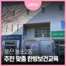 농소2동 주민센터 | 울산 북구 농소2동 주민 맞춤 한방보건교육 후기