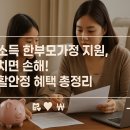 2024년 미추홀구 하반기 e-주민자치학교 | 저소득 한부모가정 생활안정 지원 제도 핵심 안내