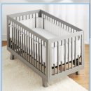 Breathable mesh crib liner $15 이미지
