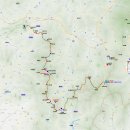 금남호남2구간졸업 23.5km+금남정맥1구간 28.5km(마이산-주화산-싸리재)-호남의 방어선인 산줄기 이미지