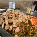 부추랑 삼겹살 이미지