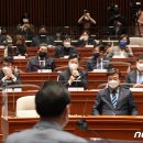 민주당, '검수완박' 강드라이브..지지자들도 "반대하면 낙선" 동조/댓글 이미지