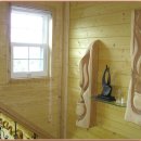 편백나무 주택 이미지