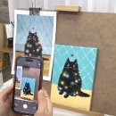 아크릴화 일러스트 이미지