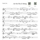 Air On The G String A.Sax 1st(sub. for Bb Sop) 이미지